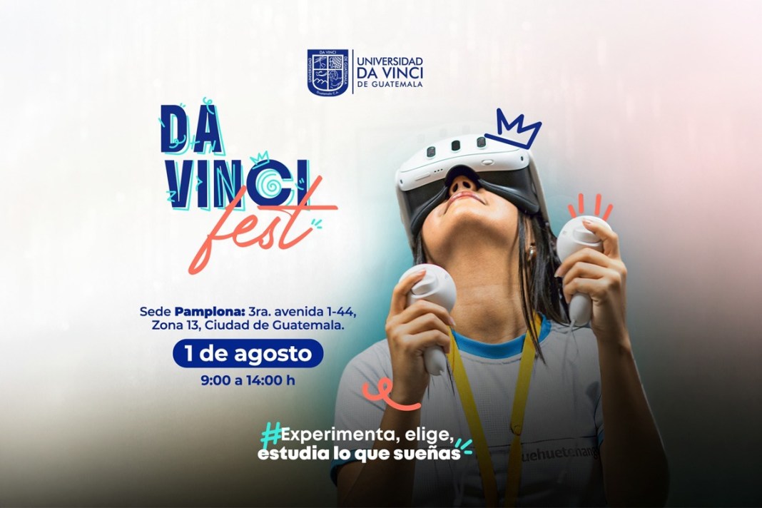 El futuro se construye con decisiones informadas. Foto Cortesía Universidad Da Vinci de Guatemala.