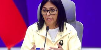La presidenta encargada de Venezuela, Delcy Rodríguez. Fotografía de archivo. EFE/ Iván Cárdenas