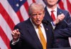 Donald Trump en conferencia de prensa en Ankara, Turquía, en el marco de la cumbre de la OTAN