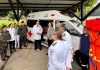 Ejército de Guatemala recibe donación de ambulancia y equipo médico para fortalecer la sanidad militar Taiwán dona ambulancia y equipo médico al Ejército de Guatemala. Foto La Hora: Ejército de GT.