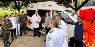 Ejército de Guatemala recibe donación de ambulancia y equipo médico para fortalecer la sanidad militar Taiwán dona ambulancia y equipo médico al Ejército de Guatemala. Foto La Hora: Ejército de GT.