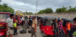 Bloqueo en El Estor, Izabal
