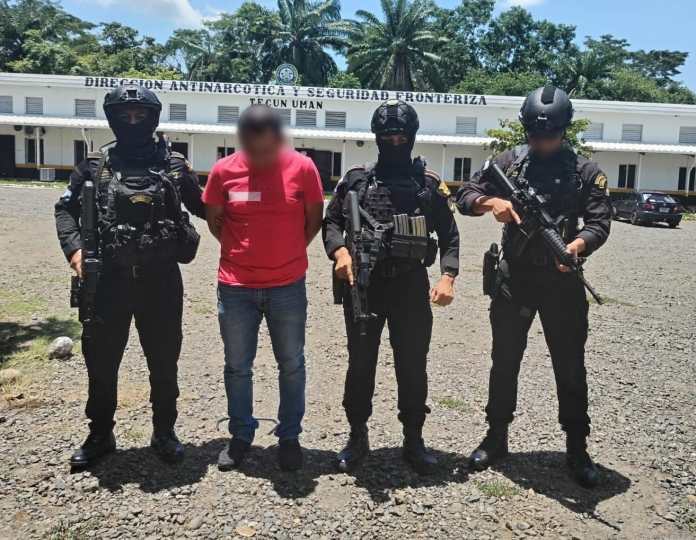 El Tornado Nuevo es capturado en San Marcos para ser extraditado a EE. UU. por narcotráfico