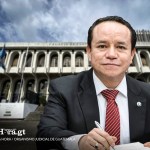 El magistrado Estuardo Cárdenas