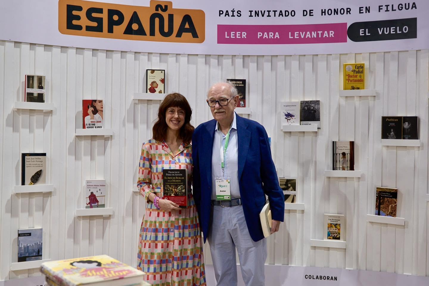 Filgua 2025 con autores en del país invitado, España. Foto La Hora: Filgua