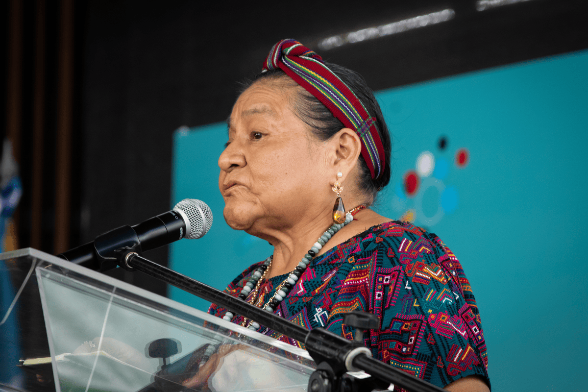 Filgua 2026 estará dedicada a Rigoberta Menchú Tum. Foto: Roberto Cordón/La Hora.