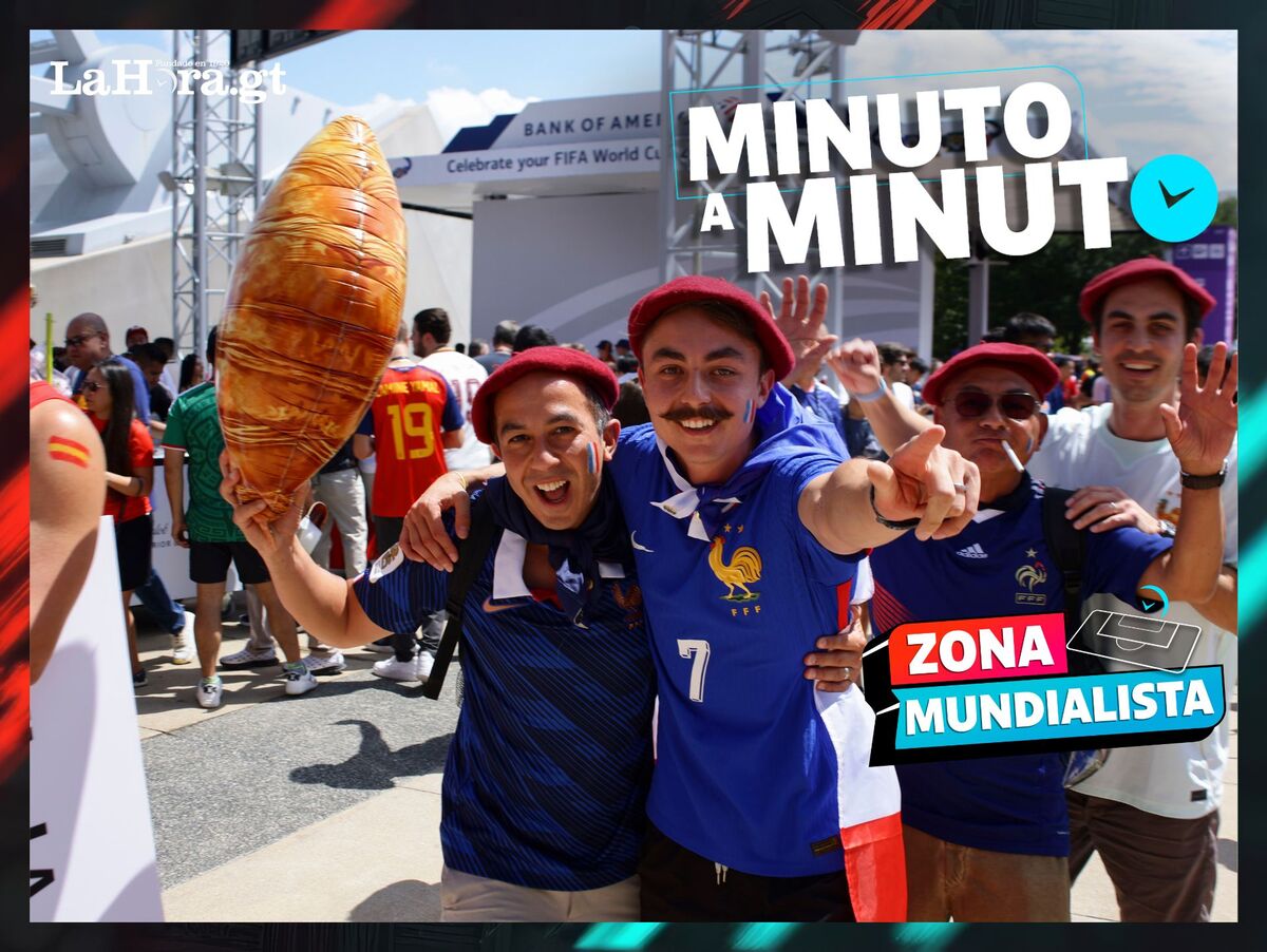 Minuto a minuto: Francia y España definen al primer finalista del Mundial 2