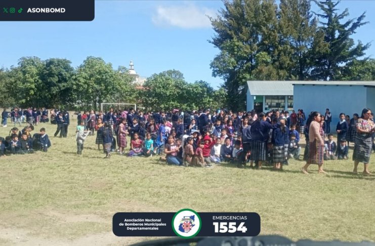 9 personas fueron atendidas con crisis nerviosa, incluyendo cuatro alumnos de una escuela en Patzún, Chimaltenango.
