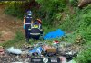 Localizan cuerpo calcinado en un basurero clandestino en Santa Catarina Mita, Jutiapa. Foto La Hora: Asonbomd.