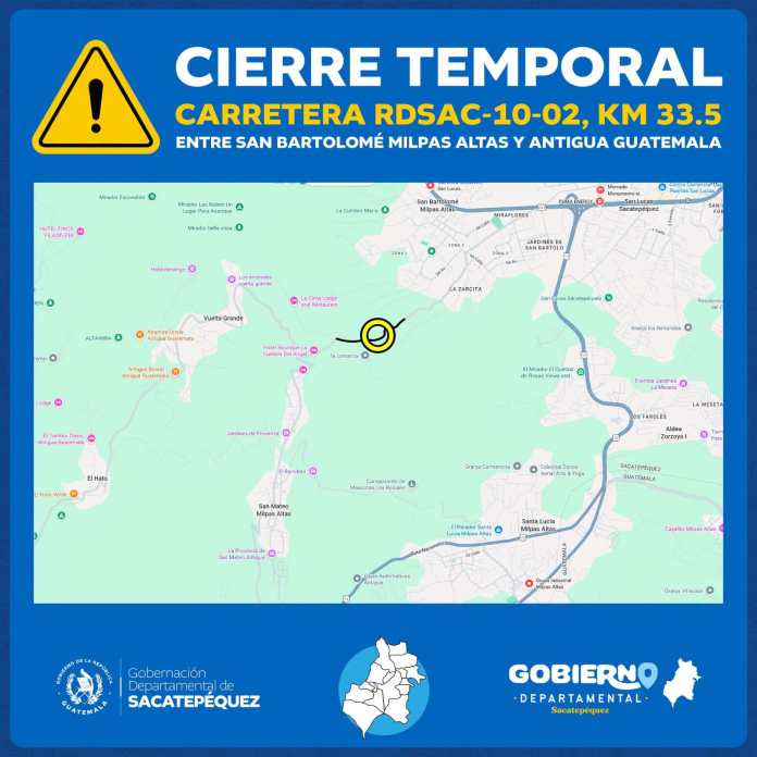 Mapa socavón