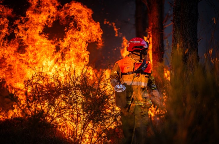 Incendios en Francia