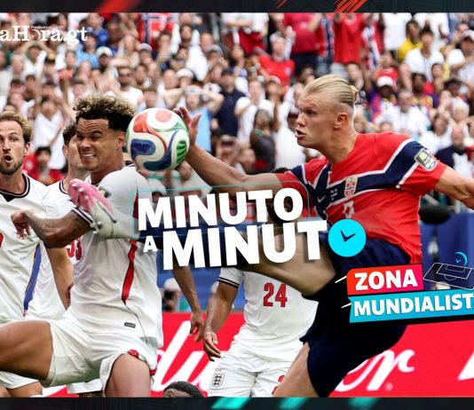 Minuto a minuto: En la prórroga, Inglaterra y Noruega siguen empatando 1-1 Inglaterra y Noruega definen al tercer semifinalista del Mundial 2026 en la prórroga luego de empatar 1-1 en el tiempo regular.