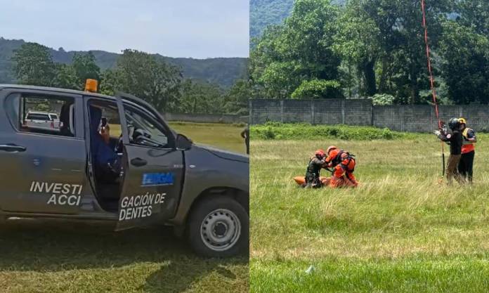 Inician investigación por accidente aéreo en Chimaltenango mientras se logra extraer a víctimas