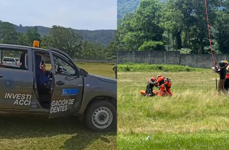 Inician investigación por accidente aéreo en Chimaltenango mientras se logra extraer a víctimas Inician investigación por accidente aéreo en Chimaltenango mientras se logra extraer a víctimas