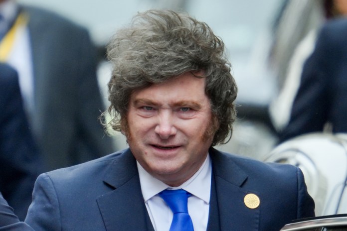 Javier Milei, presidente de Argentina