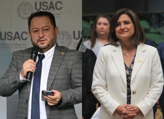 La vicepresidenta pidió al Ministerio Público investigar el origen de publicaciones que la relacionan con el rector de la Usac.