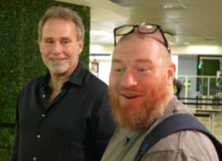 Creador de contenido estadounidense Kerry B. Mann llegando a Guatemala. Foto La Hora: Captura de pantalla