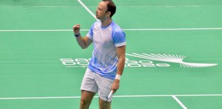 Kevin Cordón buscará el oro en bádminton durante los Juegos Santo Domingo 2026. Foto La Hora: COG.