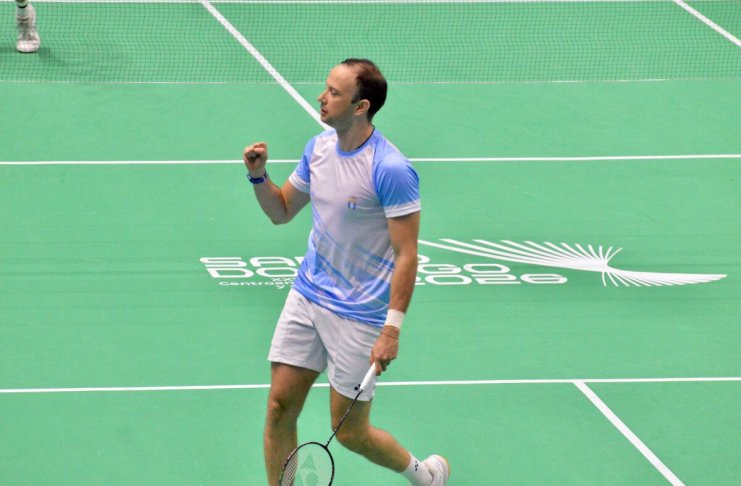 Kevin Cordón buscará el oro en bádminton durante los Juegos Santo Domingo 2026. Foto La Hora: COG.