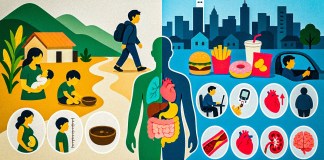 El perfil epidemiológico del migrante mesoamericano: La cicatriz de la escasez y el choque de la abundancia