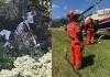 Lugar del accidente de la aeronave es de difícil acceso, coordinan más helicópteros para rescate