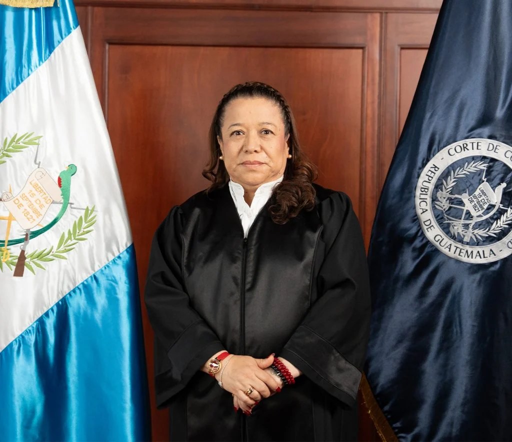 La magistrada suplente de la CC, Claudia Paniagua, fue incluida por Estados Unidos en la Lista Engel por señalamientos de corrupción. Foto La Hora: CC.
