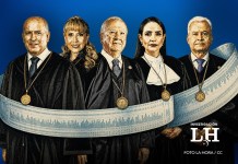 La magistratura integrada por Nester Vásquez, Dina Ochoa, Roberto Molina Barreto, Leyla Lemus y Héctor Hugo Pérez ejerció entre abril de 2021 y abril de 2026. Durante ese período, la CC destinó medio millón para la cocina de los magistrados. Diseño La Hora: Roberto Altán.