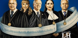 La CC destinó casi Q3 millones en comida durante cinco años; más de Q600 mil para la cocina de los magistrados La magistratura integrada por Nester Vásquez, Dina Ochoa, Roberto Molina Barreto, Leyla Lemus y Héctor Hugo Pérez ejerció entre abril de 2021 y abril de 2026. Durante ese período, la CC destinó medio millón para la cocina de los magistrados. Diseño La Hora: Roberto Altán.