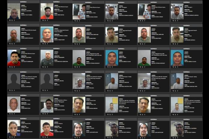 Mas de 3 mil guatemaltecos capturados en EE UU y clasificados como lo peor de lo peor Más de 3 mil guatemaltecos capturados en EE. UU. y clasificados como lo peor de lo peor