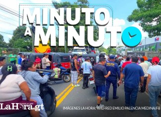 Bloqueo Mazatenango -Suchitepéquez