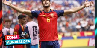España, con un gol de Mikel Merino al minuto 88, venció 2-1 a Bélgica en los cuartos de final del Mundial 2026.