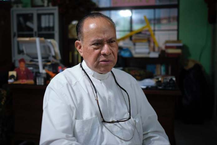 Monsenor mat El paradero de Monseñor Juan Abelardo Mata sigue sin ser confirmado pese a la versión oficial de la dictadura de Daniel Ortega. Foto: Facebook de Diócesis de Estelí.