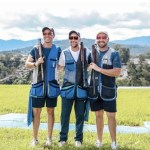 Los hermanos Jean Pierre, Hebert y Fernando Brol conquistaron la medalla de oro en tiro con armas de caza en Santo Domingo 2026.