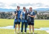 Los hermanos Jean Pierre, Hebert y Fernando Brol conquistaron la medalla de oro en tiro con armas de caza en Santo Domingo 2026.