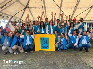 Poder Ciudadano alcanza más de la mitad de firmas para solicitar las reformas al sistema de justicia