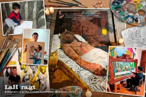 Del niño que dibujaba en paredes al artista cuyas obras llegan a 36 países: la historia de Alejandro Requena