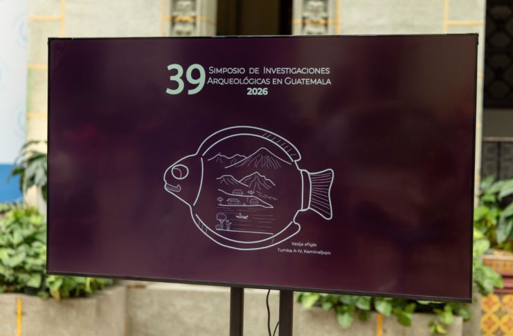 Presentación del Simposio de Investigaciones Arqueológicas en Guatemala 2026. Foto La Hora: MCD