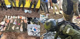 Autoridades requisaron la cárcel Renovación I, donde encontraron ilicitos como drogas, armas y celulares que poseían los privados de libertad.