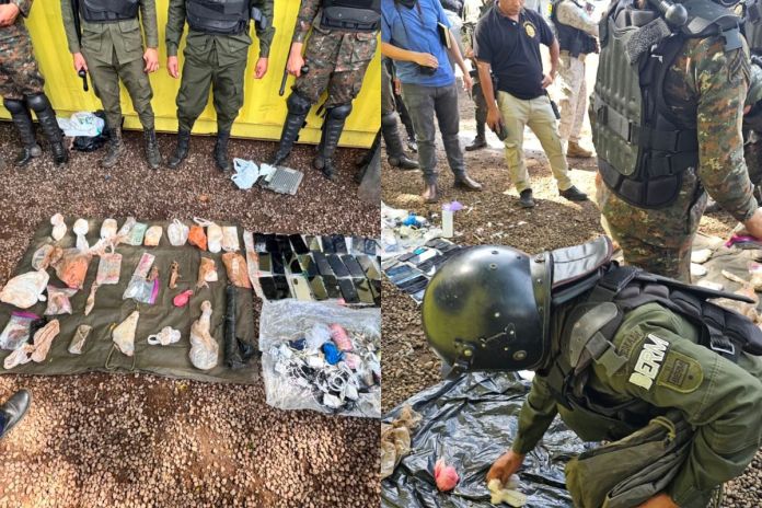Requisa renovacion 1-compressed Autoridades requisaron la cárcel Renovación I, donde encontraron ilicitos como drogas, armas y celulares que poseían los privados de libertad.