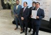 En marzo de 2026 la Superintendencia de Competencia de Guatemala presentó su primera recomendación normativa al Congreso de la República de Guatemala para reformar la ley de hidrocarburos y sancionar acuerdos de precios en combustibles. Foto La Hora: Cortesía SDC