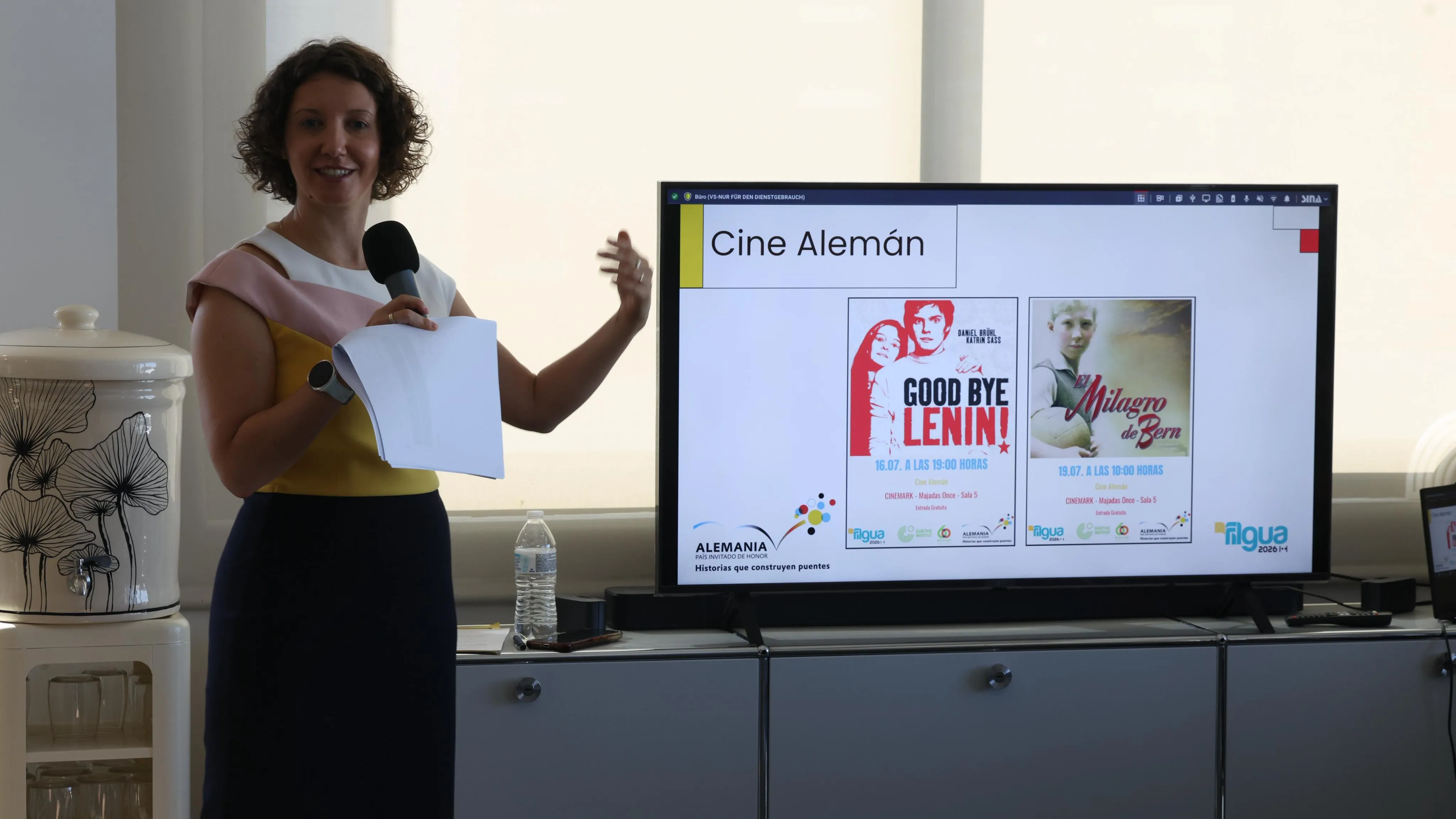 Sabine Eismann, encargada de Negocios de la Embajada de Alemania