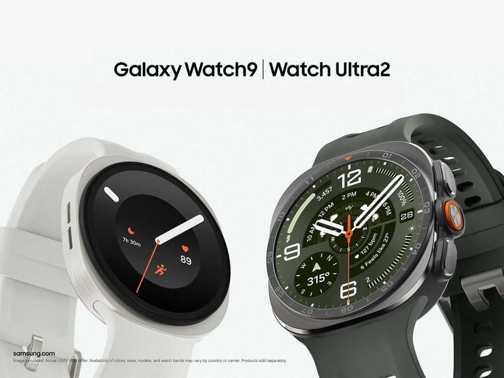 Samsung presentó Galaxy Watch Ultra2 y Galaxy Watch9, dos relojes diseñados para darte inteligencia de salud. Foto: Samsung.