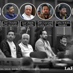 Los seis capturados hasta ahora por el secuestro del odontólogo Julio Martínez. Arte La Hora: Alejandro Ramírez.