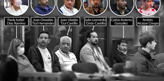 Los seis capturados hasta ahora por el secuestro del odontólogo Julio Martínez. Arte La Hora: Alejandro Ramírez.