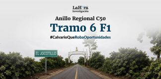 Anillo Regional C50, el tramo 6: 11 kilómetros de ampliación que solo existen en papel tramo 6 f1 Jocotillo