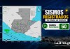 Durante las últimas 24 horas, se han registrado al menos 60 sismos en Guatemala, según informó el Insivumeh.