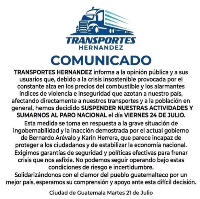 Transportes Hernández