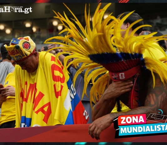 La tanda de los penales nuevamente fue cruel con los colombianos que como aquel 2018 quedan así fuera del Mundial. Foto La Hora: EFE
