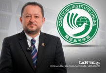 A la Usac llegaría el Instituto Confucio, una red china dedicada a enseñar mandarín y cultura, en medio del pulso geopolítico entre Pekín y Washington. Diseño: La Hora.