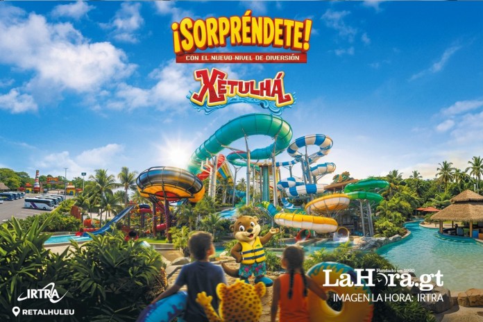 Xetulha Xetulhá, el nuevo parque acuático del Irtra será inaugurado en Retalhuleu como parte de la expansión del complejo recreativo. Foto La Hora: Irtra.